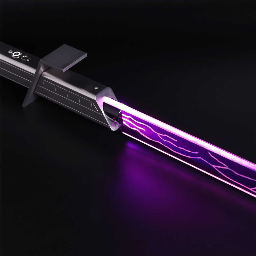Le sabre changeant de couleur sombre