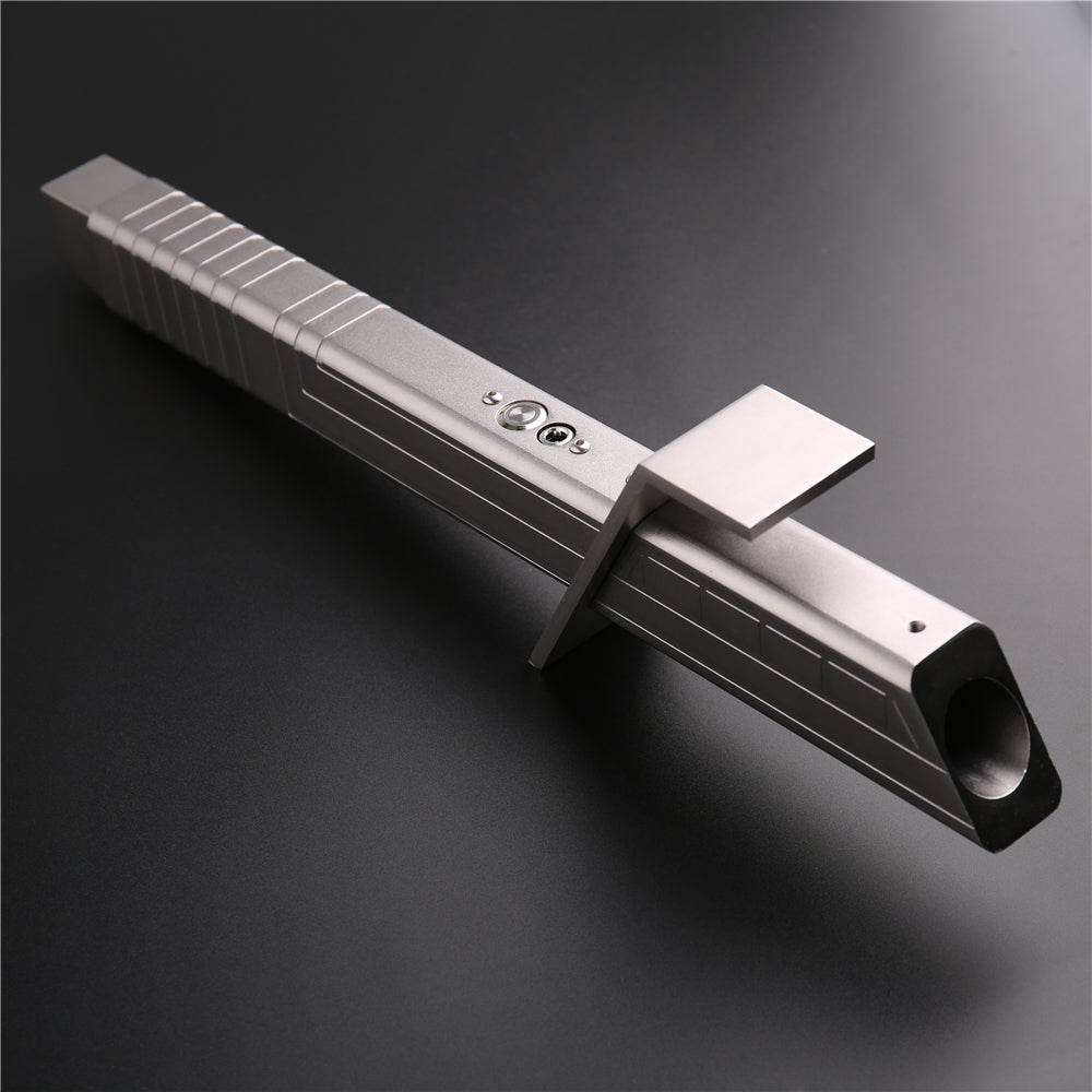 Lame ronde de sabre noir